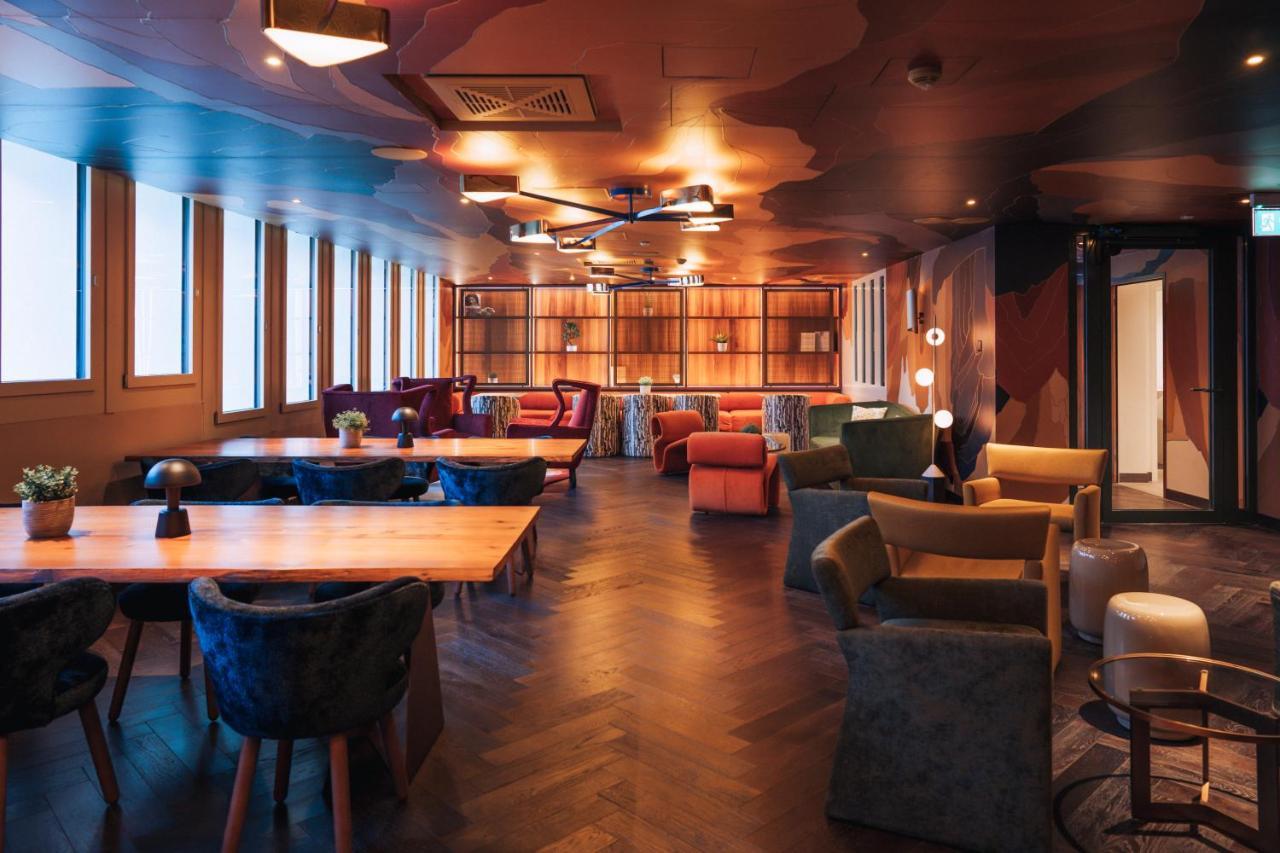 Five Zurich - Luxury City Resort Dış mekan fotoğraf The interior of the lounge